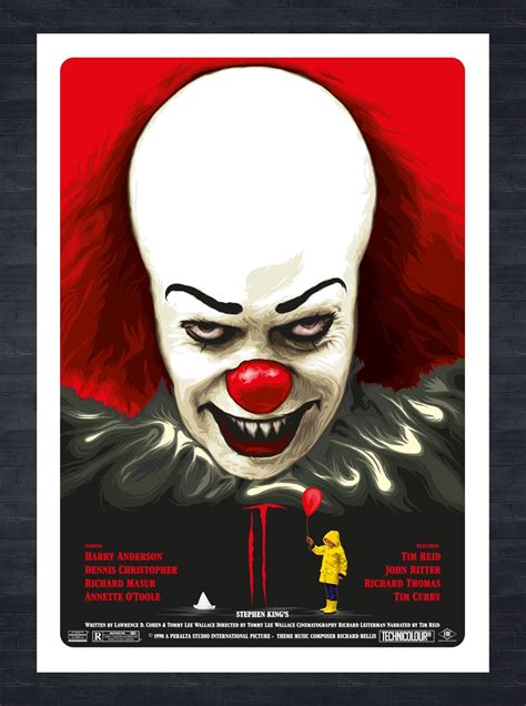 IT Alternative/fictional movie poster, vector artwork created in Adobe ...