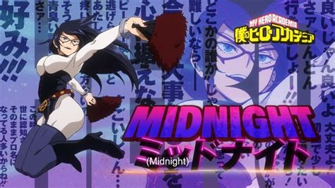 Midnight | My hero academia, Hero, Anime