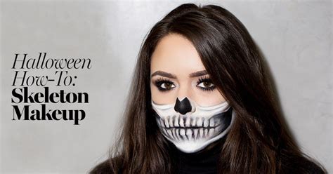 Half-Skeleton Makeup Is Trending for Halloween, and It’s Scary Good ...