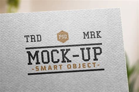 Free Paper Logo Mockups | Graphic Design Junction