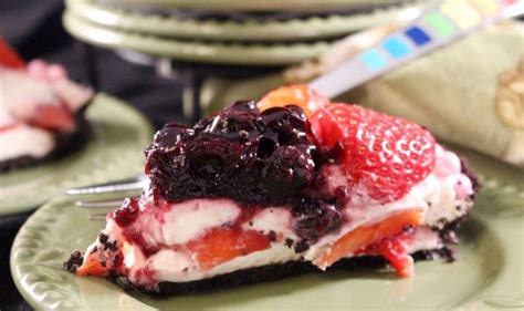 No Bake Mixed Berry Cheesecake - Supper Plate-Delicious Dinners on a ...