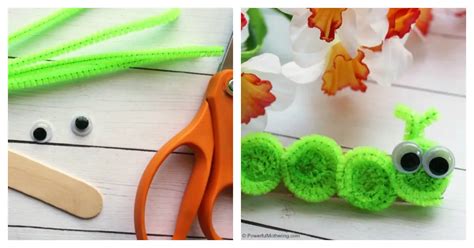 Pipe Cleaner Inchworm Craft