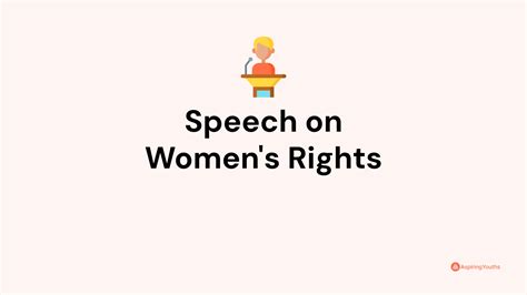 Speech on Women's Rights