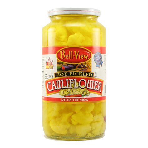 Hot Pickled Cauliflower Recipe - taste better than store bought & so easy!