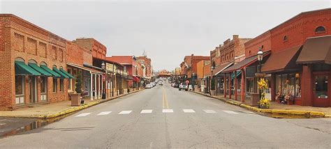 historic downtown Van Buren, Arkansas, I have walked these streets all ...