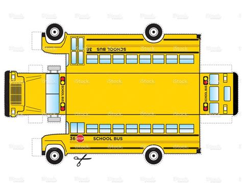 106 best Bus paper cut model images on Pinterest | Paper templates ...