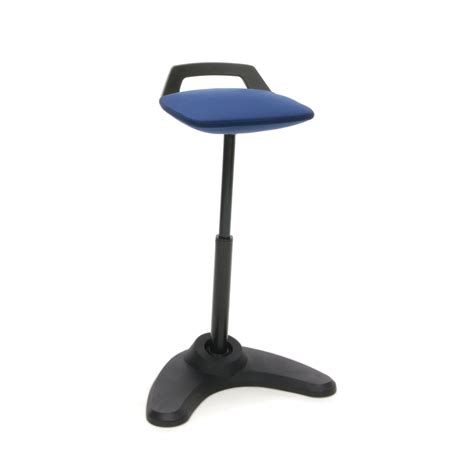 OFM Model 2800 Vivo Height Adjustable, Sit to Stand Perch Stool, Black ...