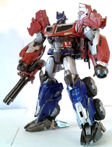 Transformers: Prime Beast Hunters Custom Voyager Class Optimus Prime By ...