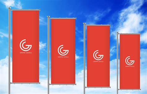 Free Vertical Banners Mockup | Mockuptree