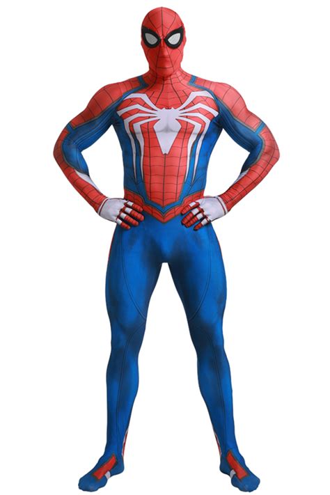 Cheap Insomniac Spider-man PS4 Game Spiderman Cosplay Costume [19111312 ...