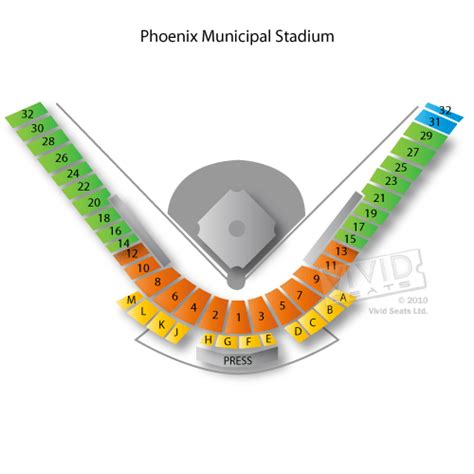 Phoenix Municipal Stadium Seating Chart | Vivid Seats