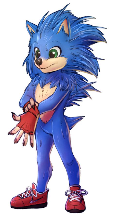 Sonic redesign by Du-O on DeviantArt