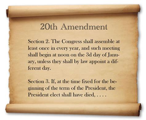 20th Amendment 2