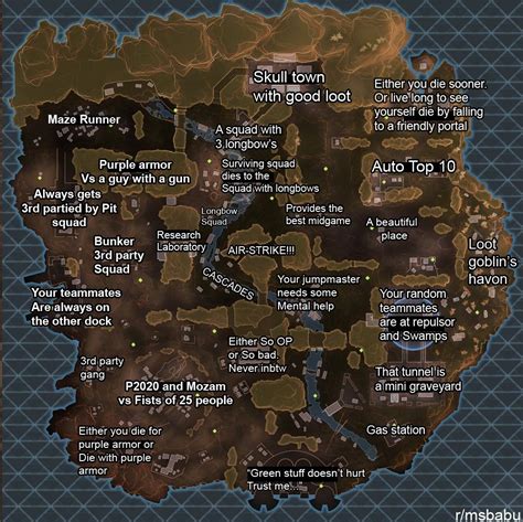 Honest Apex map 2.0 : r/apexlegends