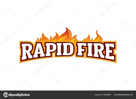 Rapid Fire Logo Stock Vector Image by ©D2D #169289986