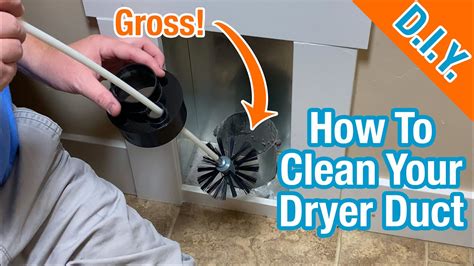 How To Clean Your Dryer Vent Duct - Step By Step - It's Super Simple ...