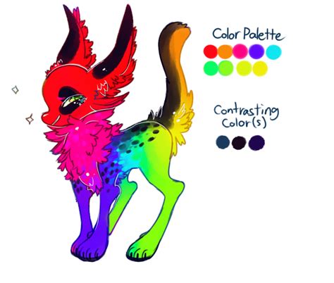 Fur Colors - Vullowisp Species Reference