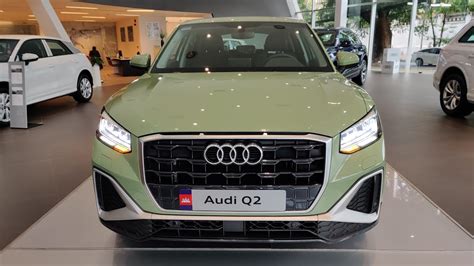 2022 Audi Q2 Apple Green Metallic Color - Compact SUV Audi - YouTube