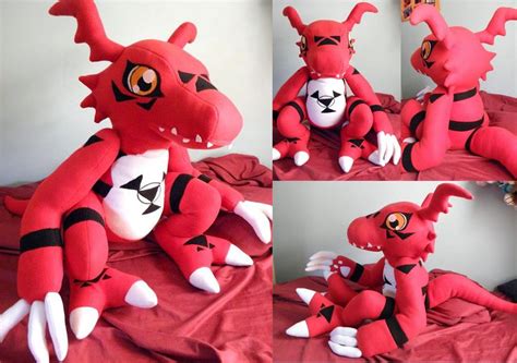 Guilmon plushie by Sakura-chan4100 on DeviantArt | Doll plushies ...