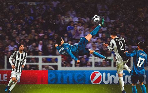 ArtStation - Cristiano Ronaldo amazing goal vs Juventus.