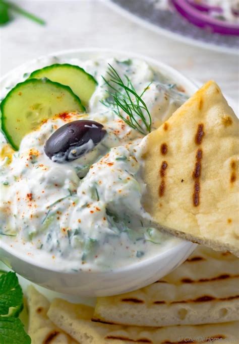 Easy Tzatziki Sauce Recipe | ChefDeHome.com