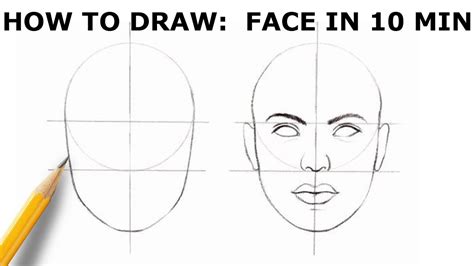 How To Draw Proportions Of The Face - Gameclass18