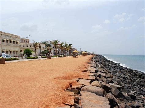 Promenade Beach in Pondicherry | Times of India Travel