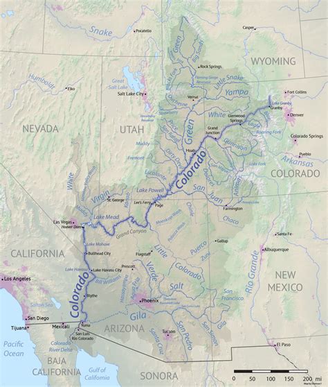 Colorado’s Major Rivers | List and Map of Largest Rivers in CO