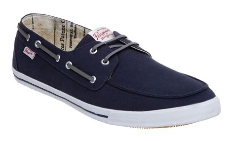 Original penguin Canvas Boat Shoes in Blue for Men | Lyst