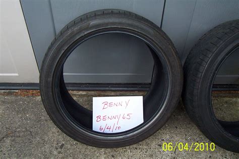 Pair oem bridgestone tires 245-40-19 - G35Driver - Infiniti G35 & G37 ...