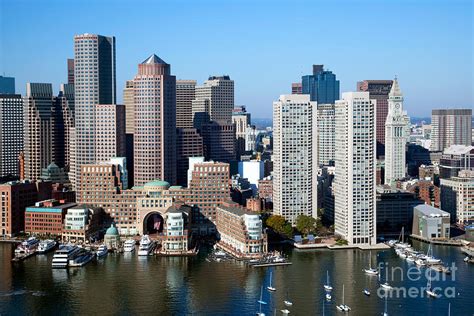 Downtown Boston Skyline Photograph by Bill Cobb | Fine Art America