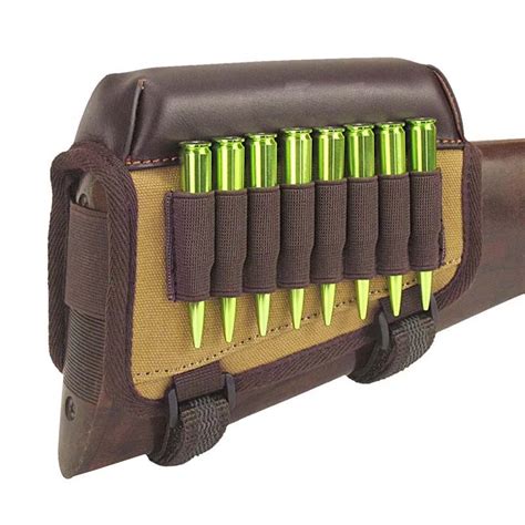 Hunting Gun Accessories Rifle Cheek Rest Riser Pad Cartridges Holder ...