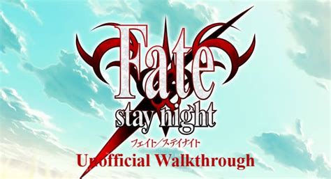 Fate stay night visual novel routes - berlindaadvisors