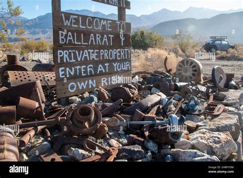 Ballarat is a ghost town on the outskirts of Death Valley National Park ...