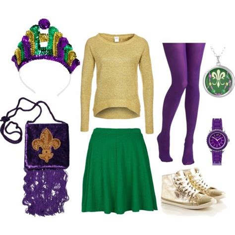 Mardi Gras (Casual) | Mardi gras outfits, Mardi gras, Themed outfits