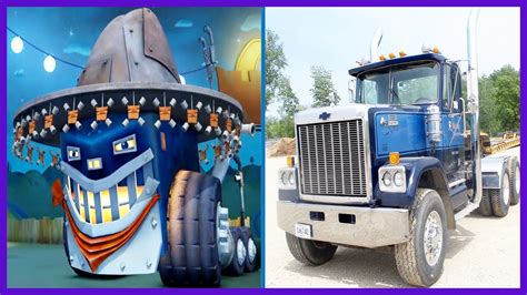 Trucktown Characters In Real Life Part 5 | Cartoon Characters - YouTube