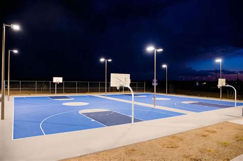 The Best LED Lighting Solution for Basketball Court Lighting | ZGSM ...