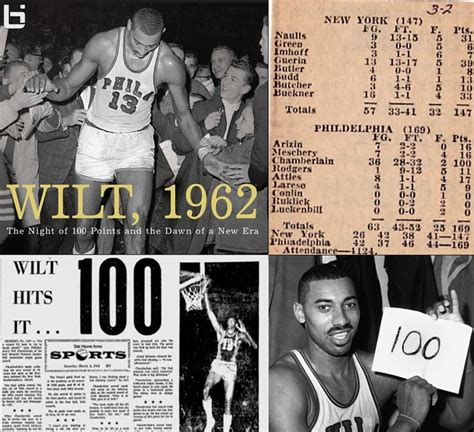 Wilt Chamberlain 1962 – The Most Amazing Statistical Season ever ...