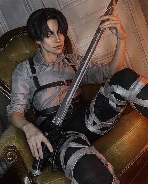 Attack On Titan Levi Cosplay