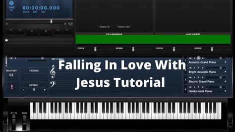 How to play Falling In Love With Jesus (Piano Tutorial) - YouTube