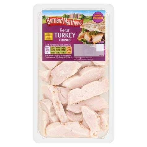 Bernard Matthews Roast Turkey Chunks 80g | Chicken & Turkey | Iceland Foods