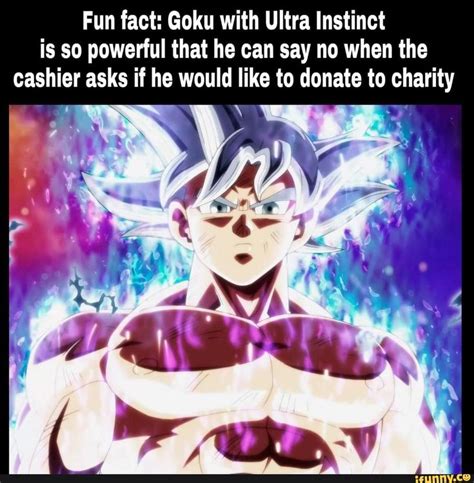 Goku Ultra Instinct Meme