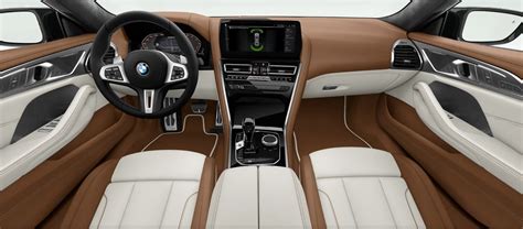 BMW M850i Gran Coupe Video Shows Exquisite Ivory White Tartufo Interior