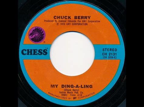 Chuck Berry - My Ding-A-Ling (Live... 1972) (7'' 45 Single Edit) - YouTube