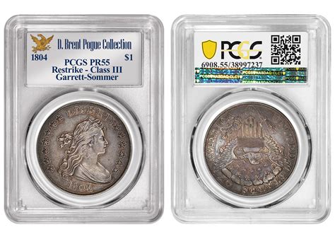 PCGS-Certified Pogue 1804 Silver Dollar Sold for PCGS-Certified Pogue ...