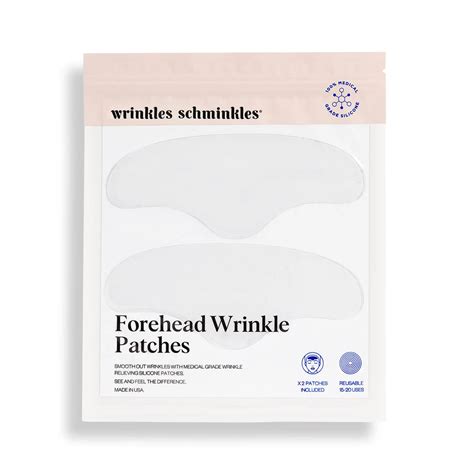 Wrinkle Schminkles Forehead Wrinkle Patches - Set Of 2 Patches ...