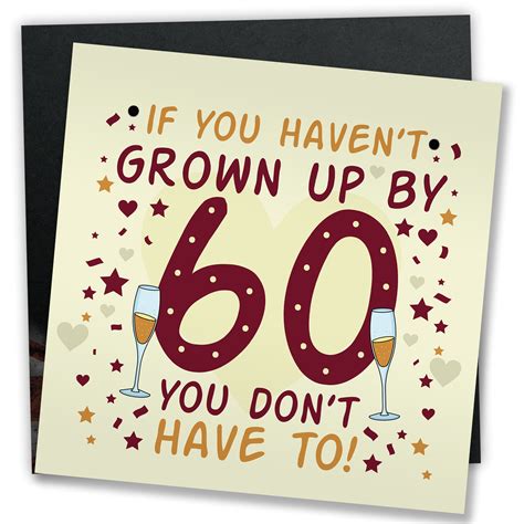 Funny Birthday Wishes For 60th Birthday | The Cake Boutique