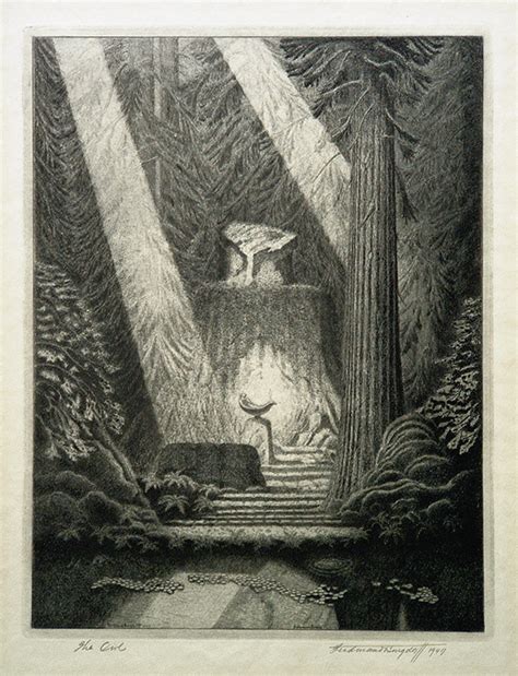 The Owl (Bohemian Grove) by Ferdinand Burgdorff | Annex Galleries Fine ...