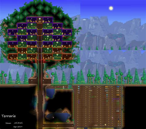 NPC Tree House : r/Terraria