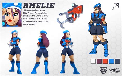 ArtStation - AMELIE // Frag Pro Shooter Character